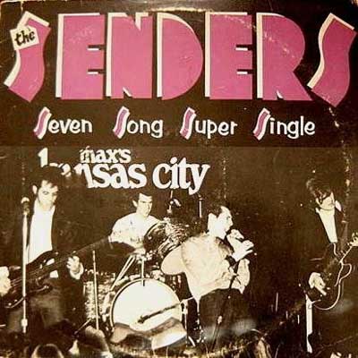 The Senders Seven Song Super Single LP Philippe Marcade